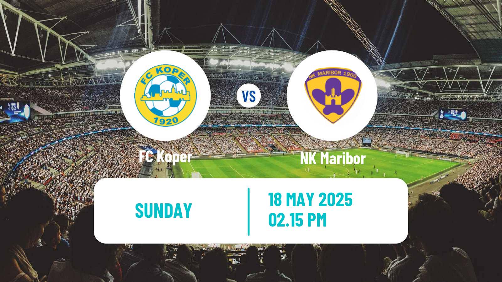 Soccer Slovenian PrvaLiga Koper - Maribor