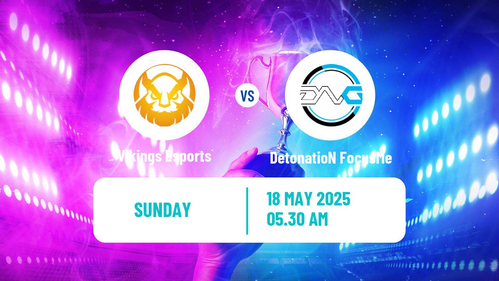 Esports League Of Legends Lcp Vikings Esports - DetonatioN FocusMe