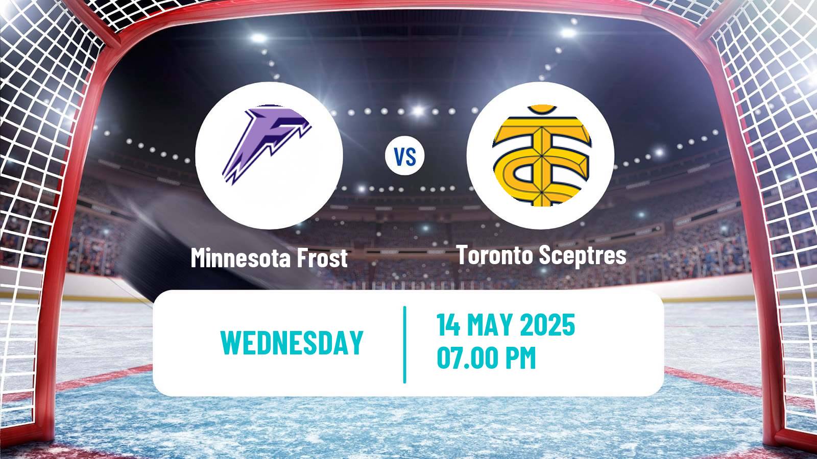 Hockey PWHL Women Minnesota Frost - Toronto Sceptres