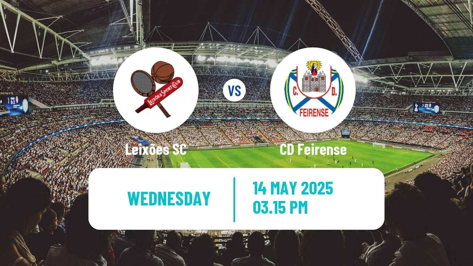 Soccer Portuguese Liga 2 Leixões - Feirense