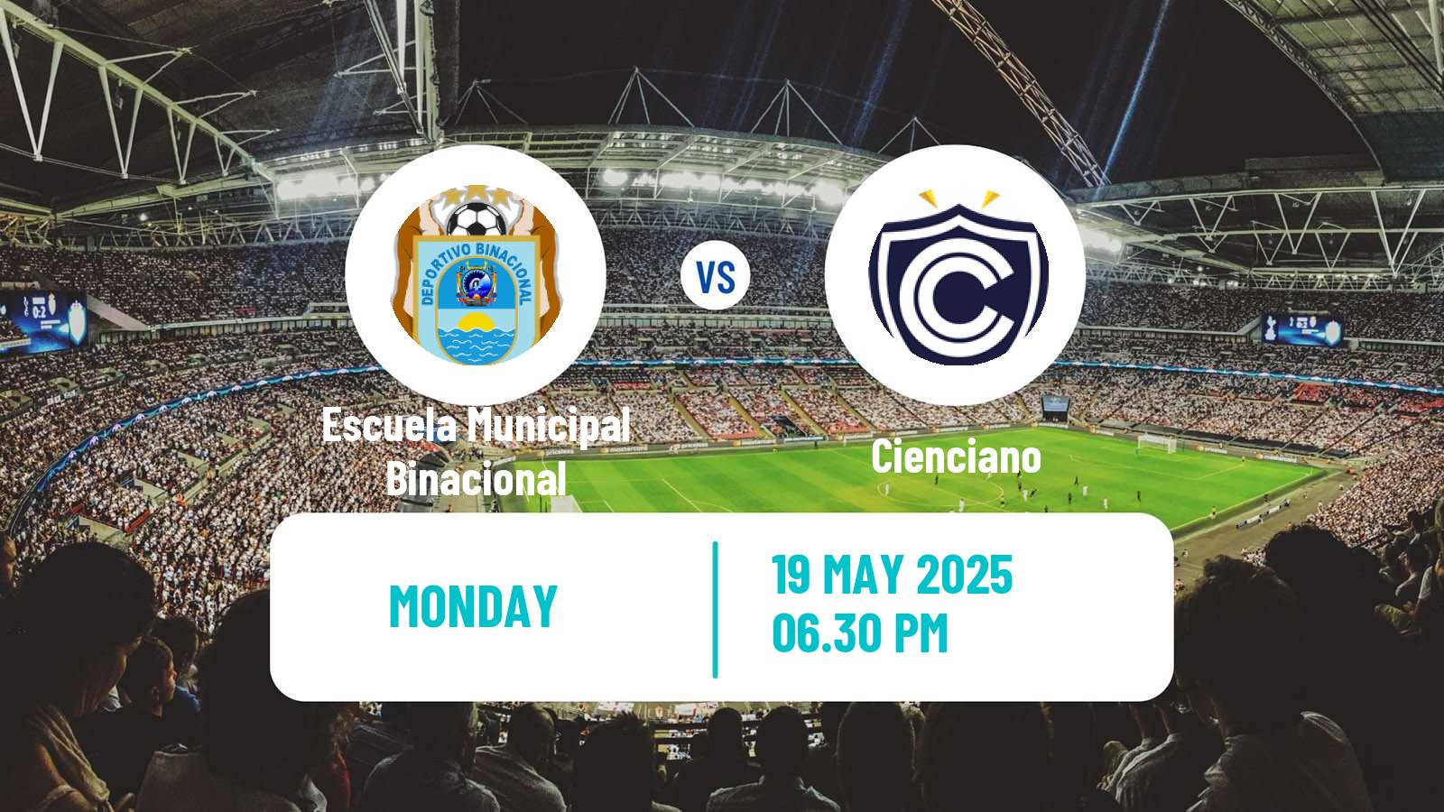 Soccer Peruvian Liga 1 Escuela Municipal Binacional - Cienciano