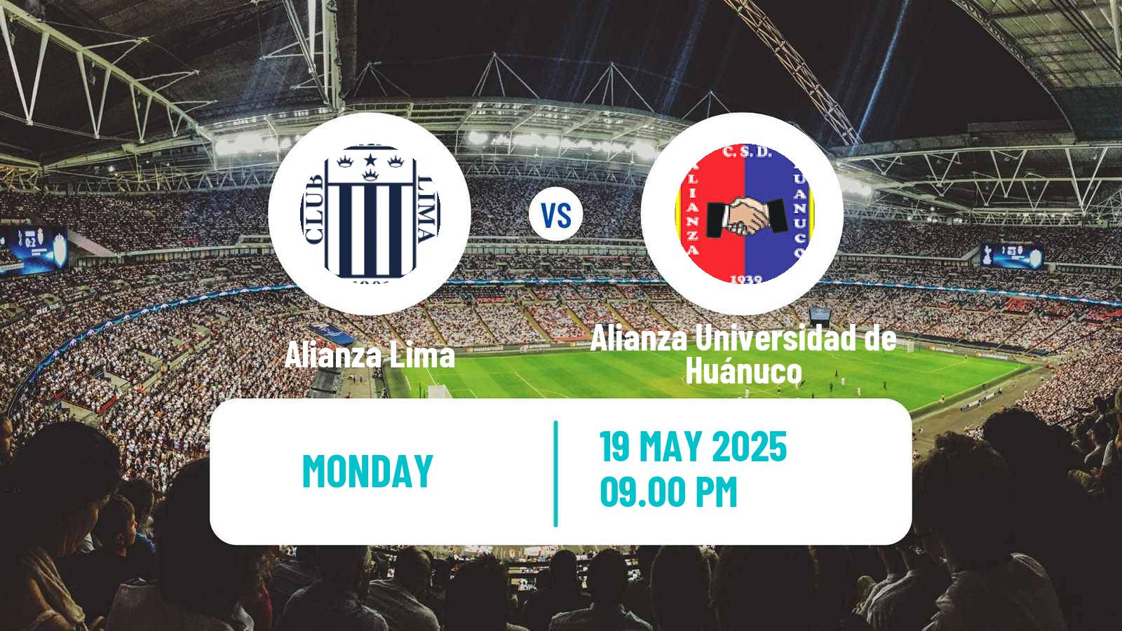 Soccer Peruvian Liga 1 Alianza Lima - Alianza Universidad de Huánuco