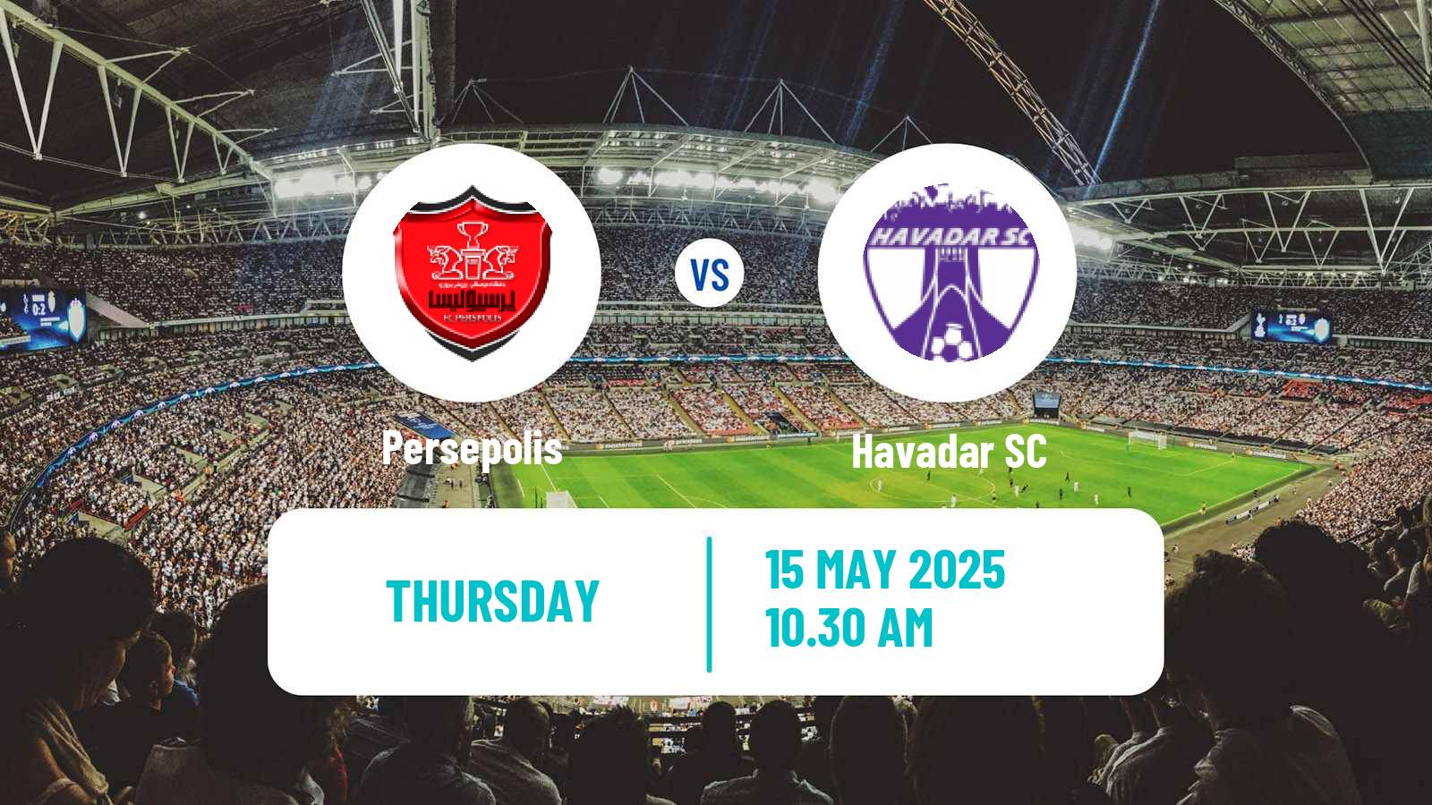 Soccer Iran Pro League Persepolis - Havadar