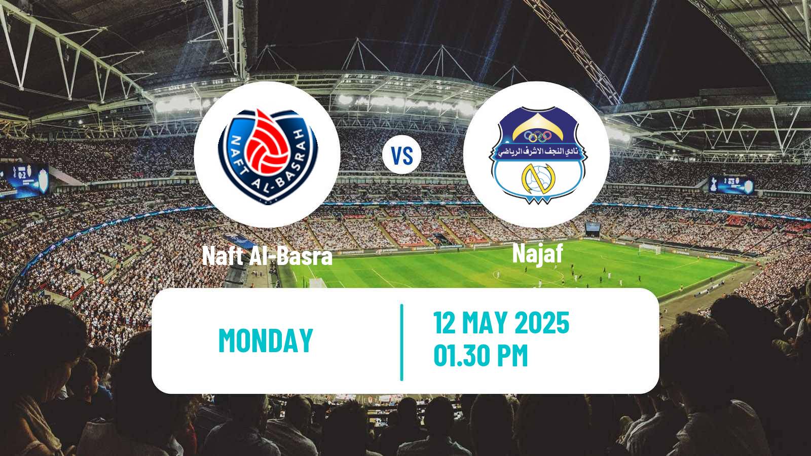 Soccer Iraqi Premier League Naft Al-Basra - Najaf