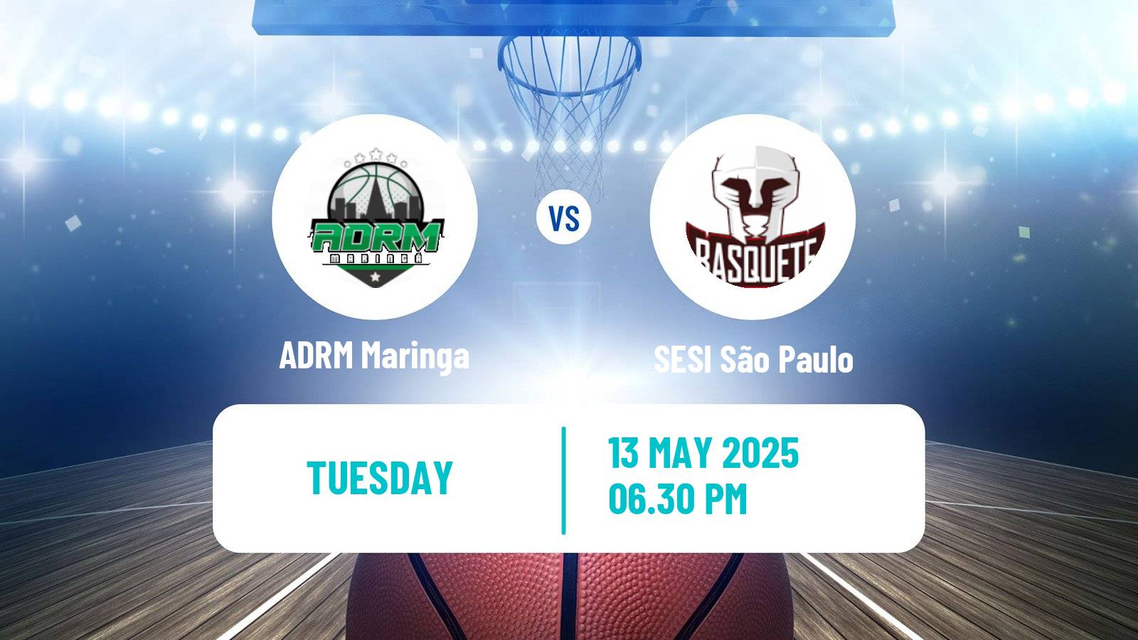 Basketball Brazilian LBF Women ADRM Maringa - SESI São Paulo