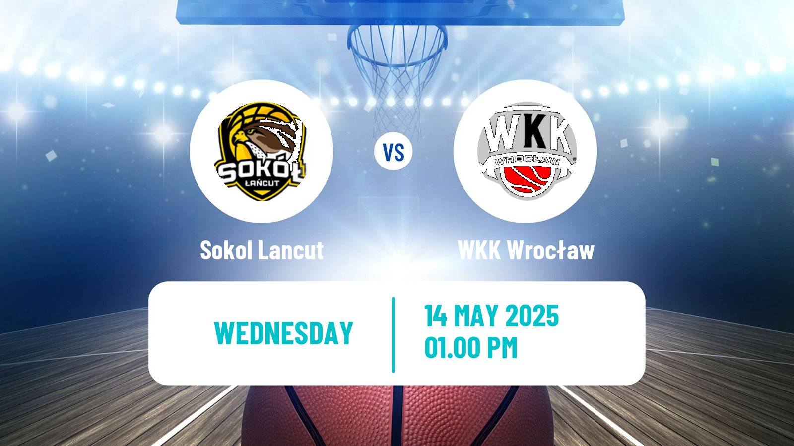 Basketball Polish 1 Liga Basketball Sokol Lancut - WKK Wrocław