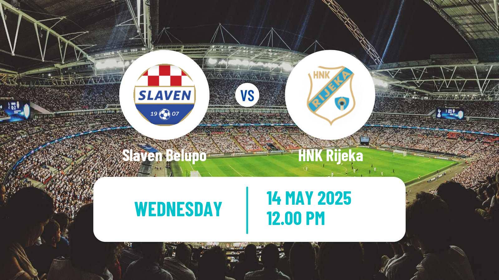 Soccer Croatian Cup Slaven Belupo - Rijeka