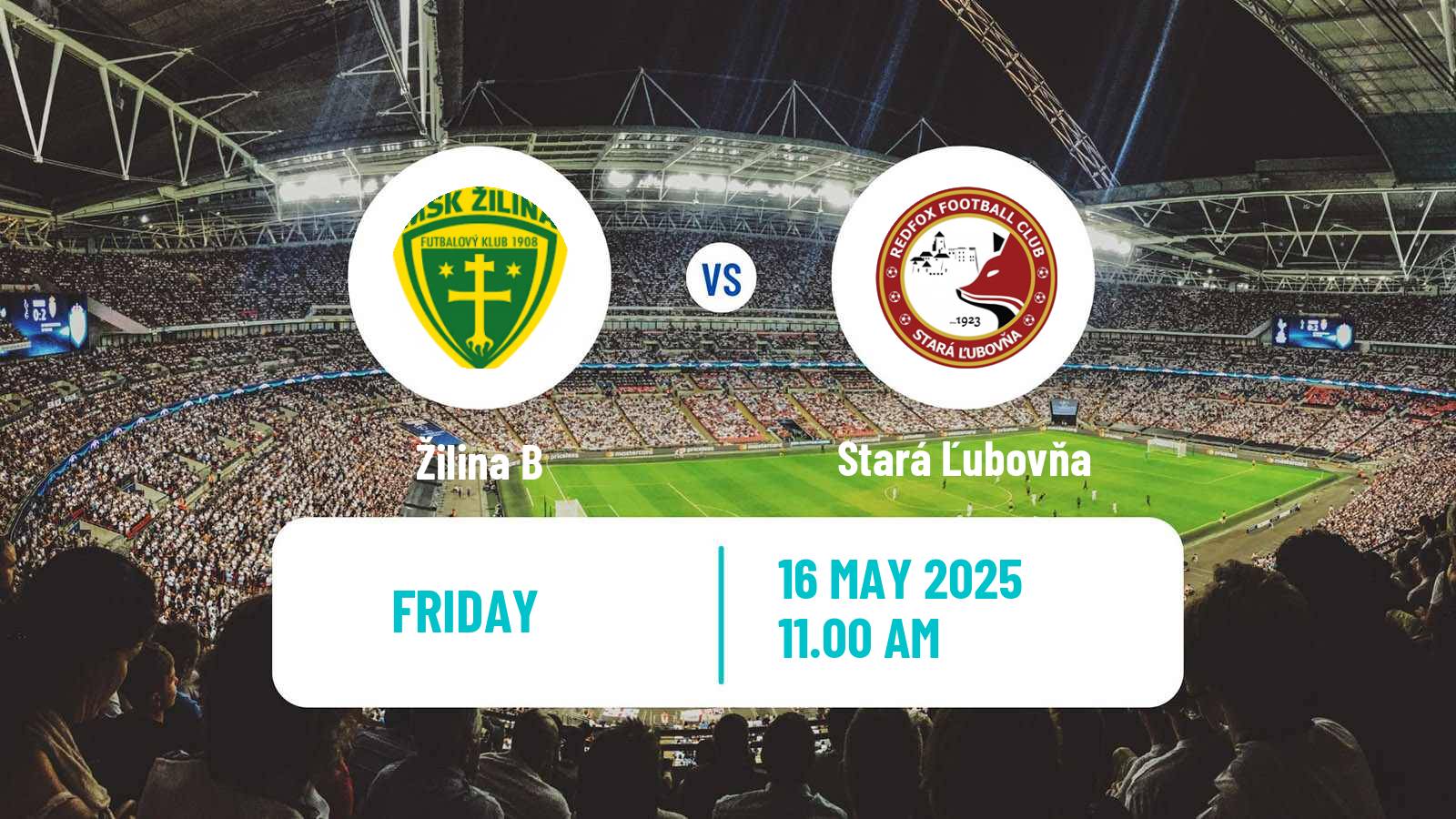Soccer Slovak 2 Liga Žilina B - Stará Ľubovňa