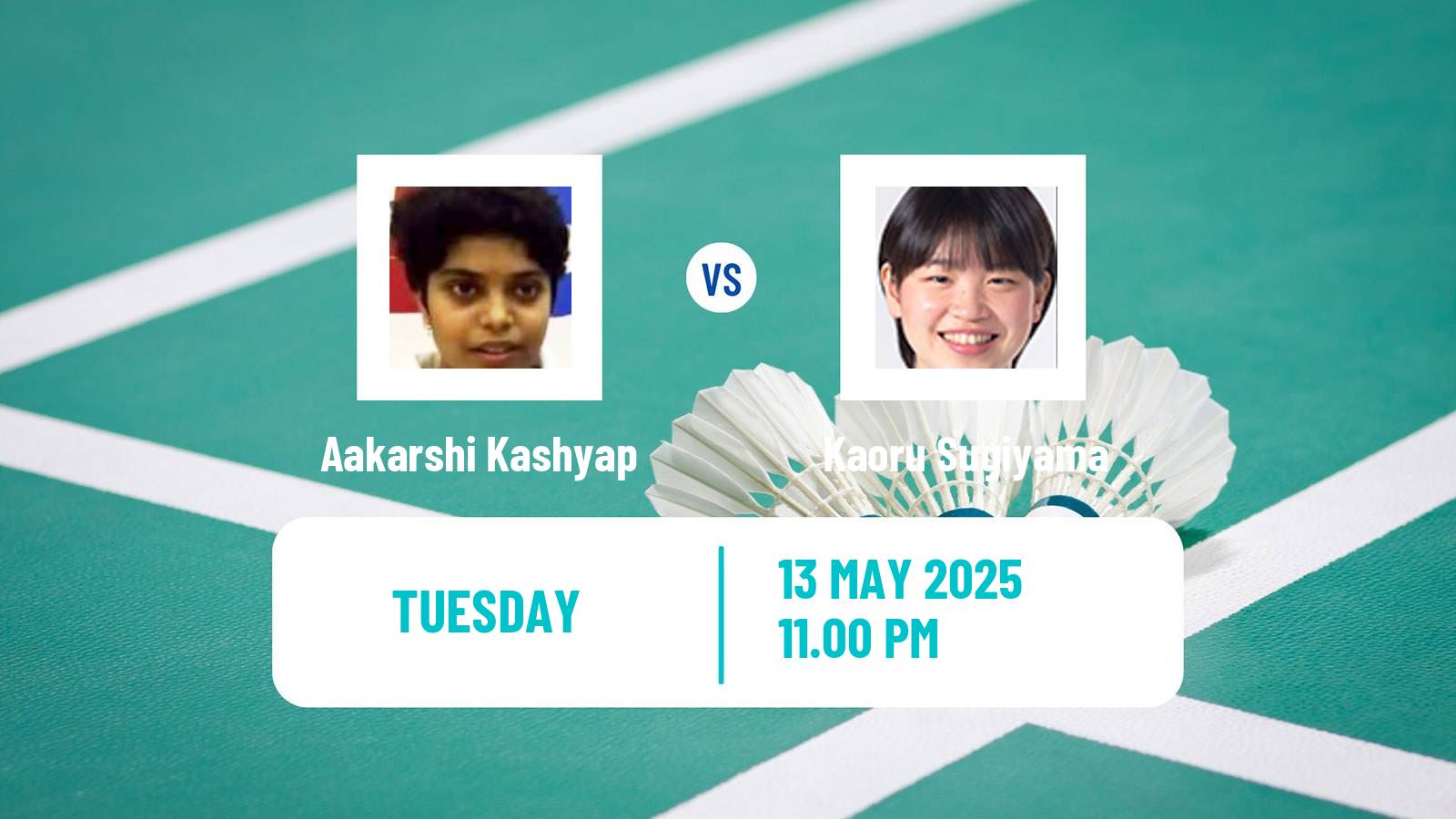 Badminton BWF World Tour Thailand Open Women Aakarshi Kashyap - Kaoru Sugiyama