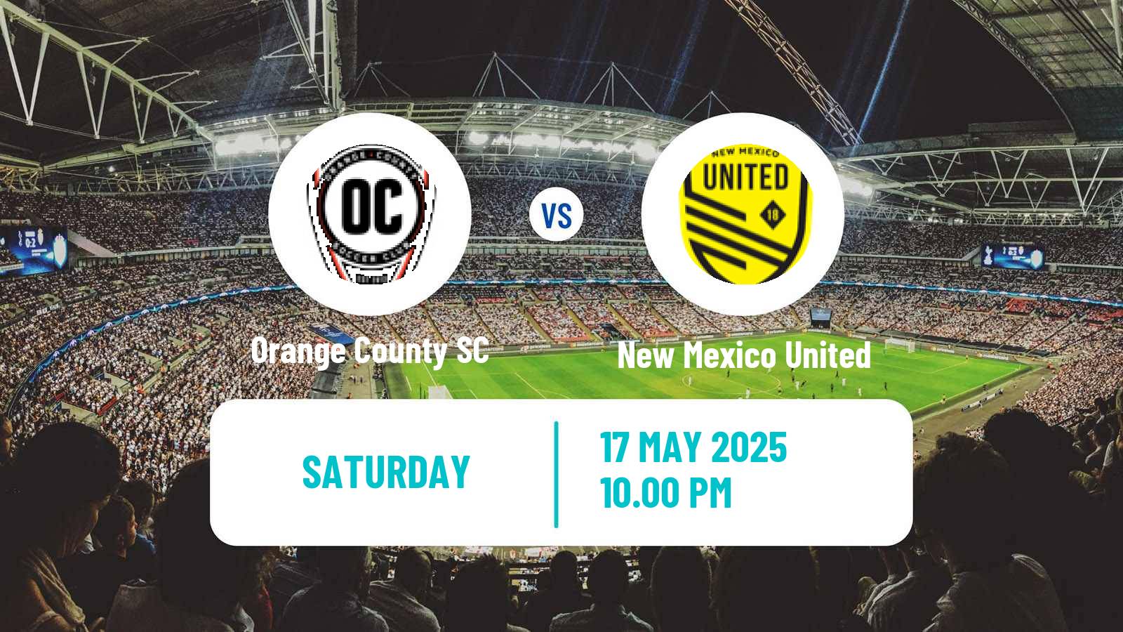 Soccer USL Championship Orange County SC - New Mexico United