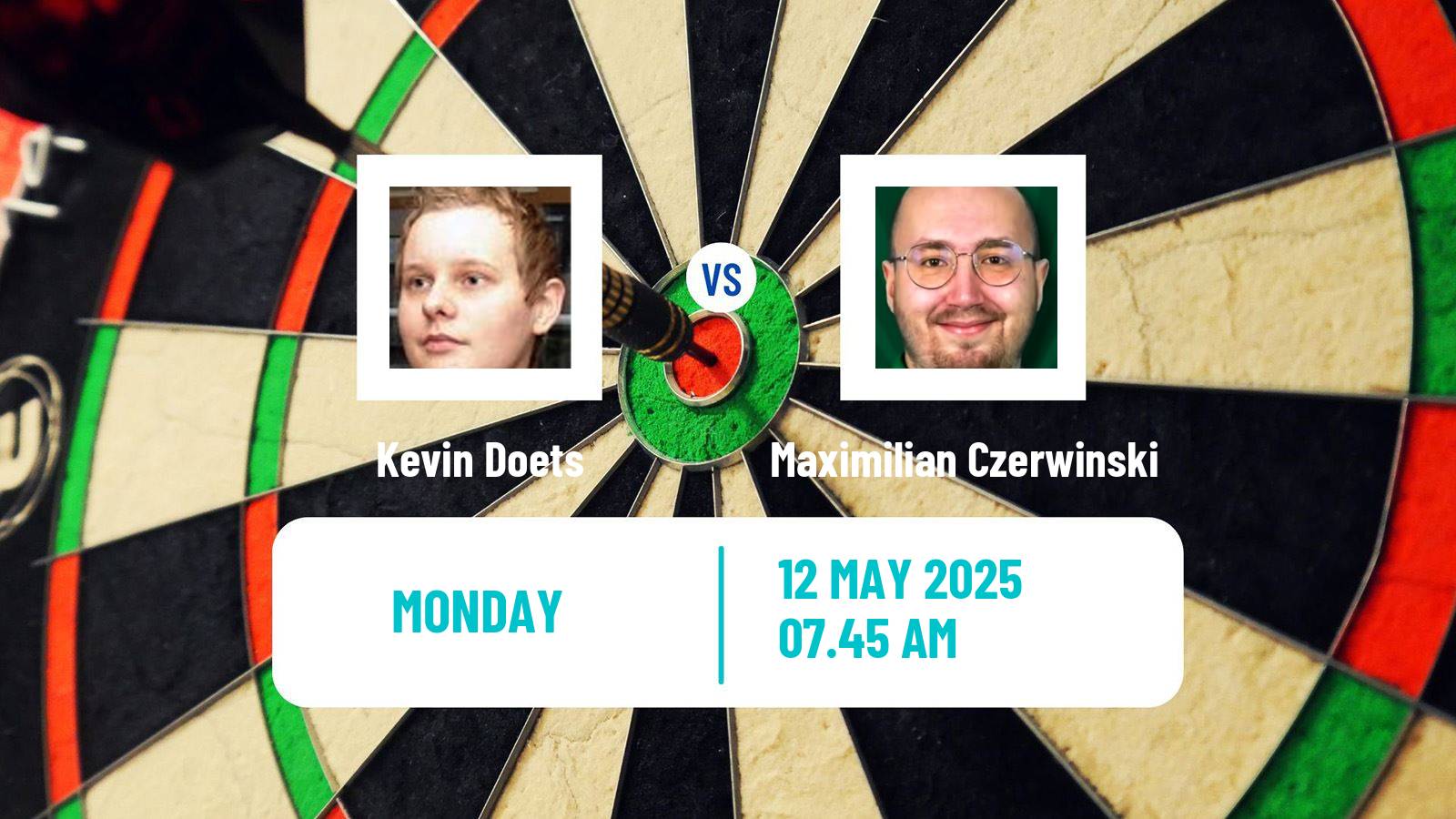 Darts Players Championship 15 Kevin Doets - Maximilian Czerwinski