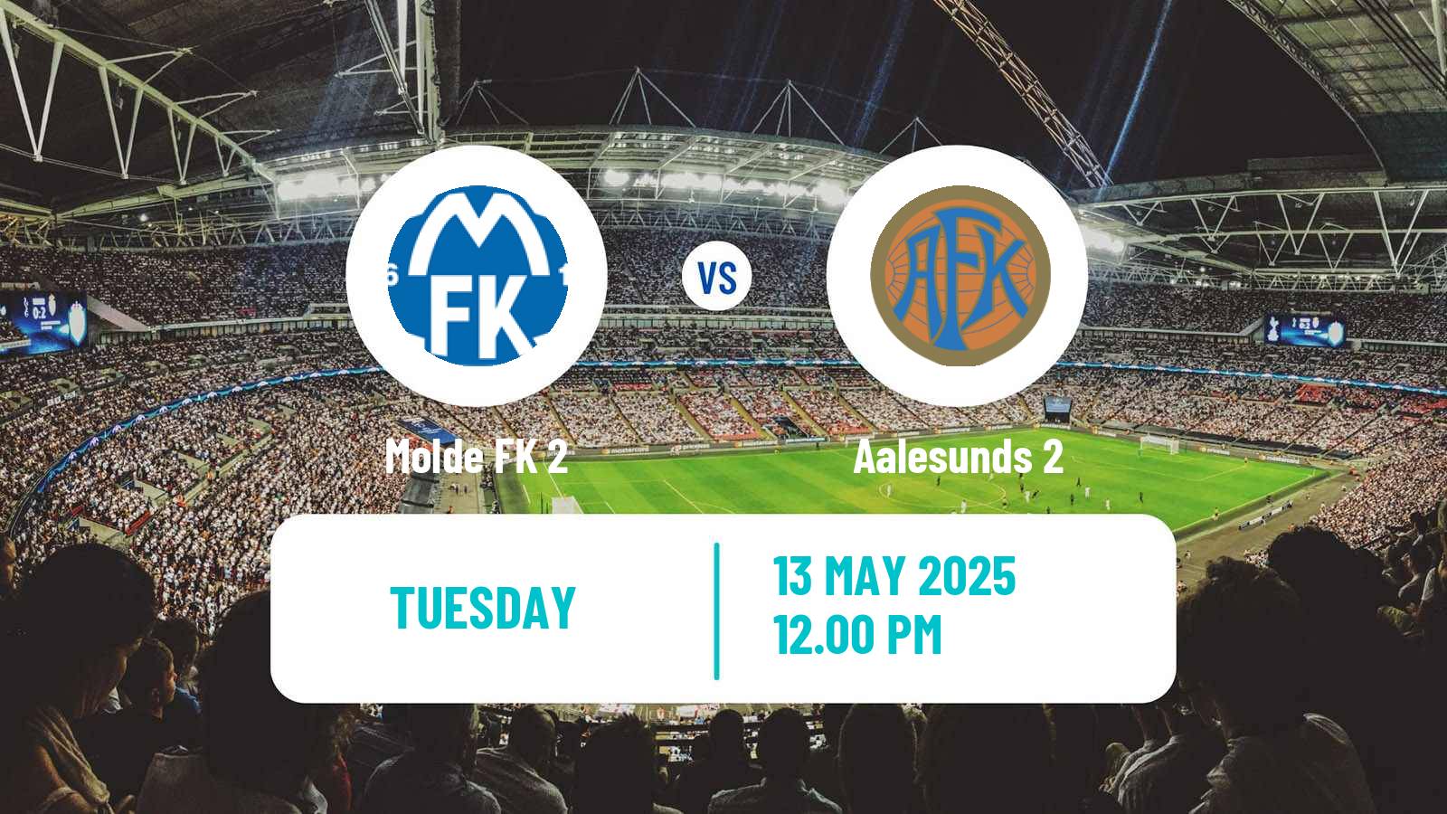 Soccer Norwegian Division 3 - Group 2 Molde 2 - Aalesunds 2