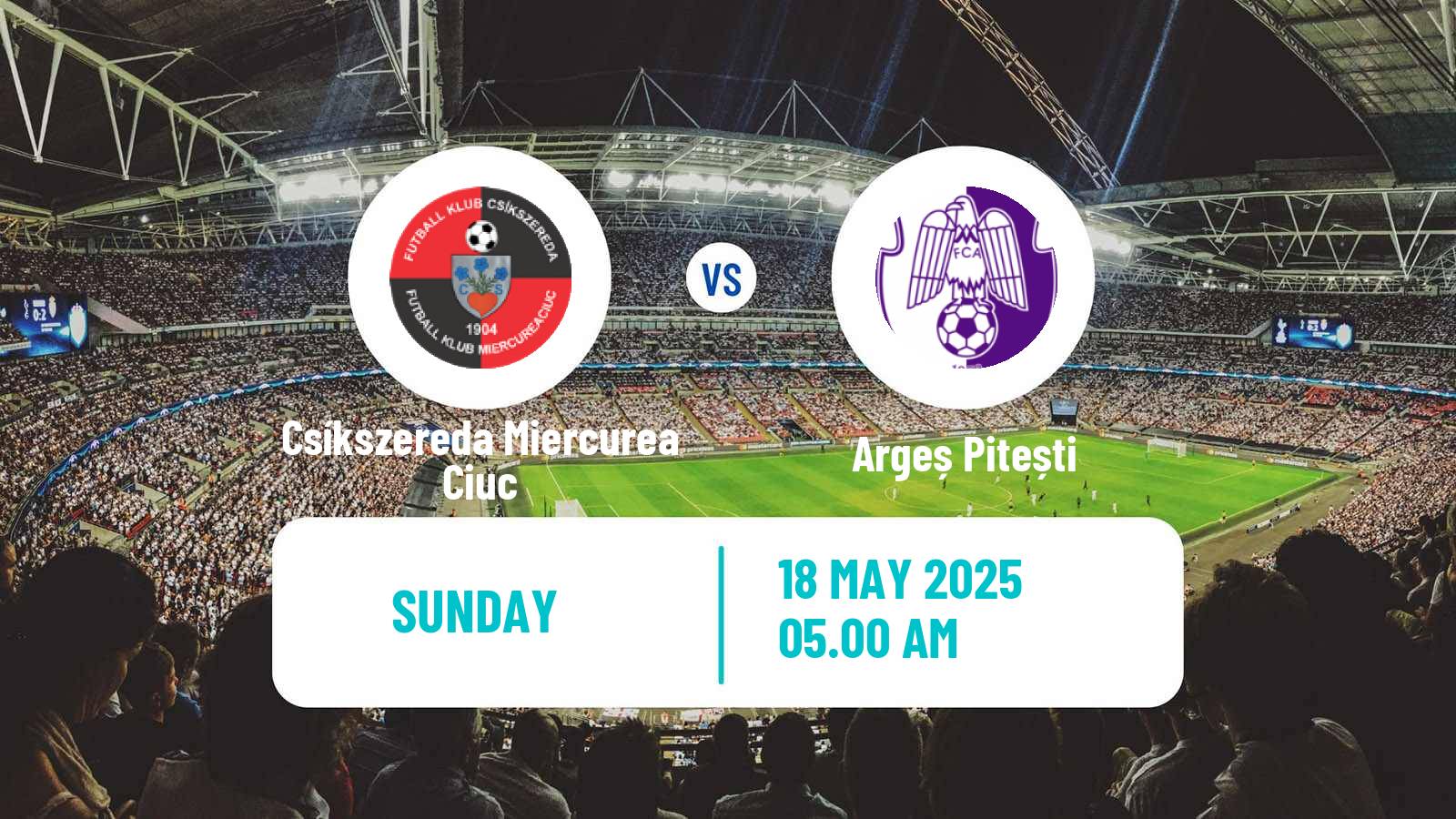 Soccer Romanian Division 2 Csíkszereda Miercurea Ciuc - Argeș Pitești