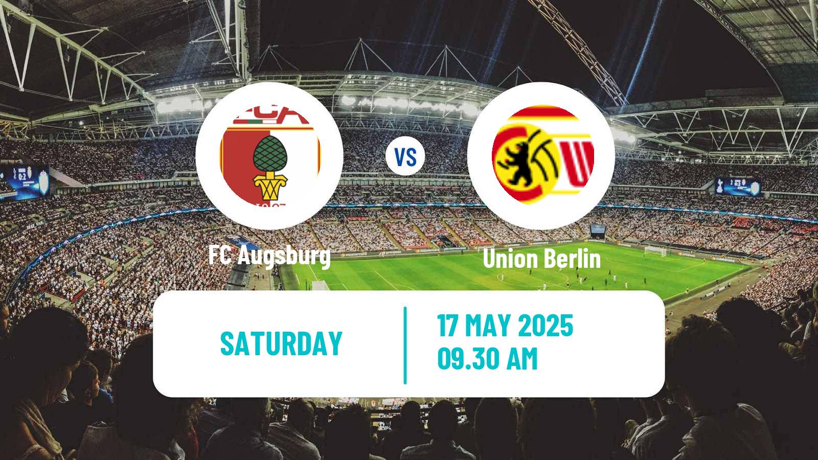 Soccer German Bundesliga Augsburg - Union Berlin
