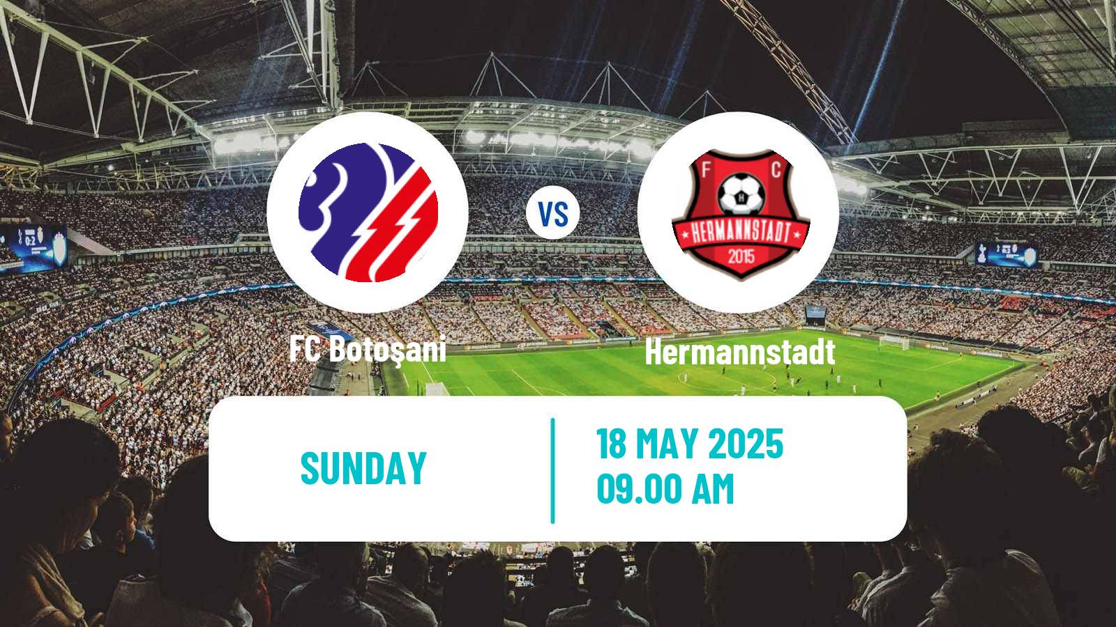 Soccer Romanian Liga 1 Botoșani - Hermannstadt