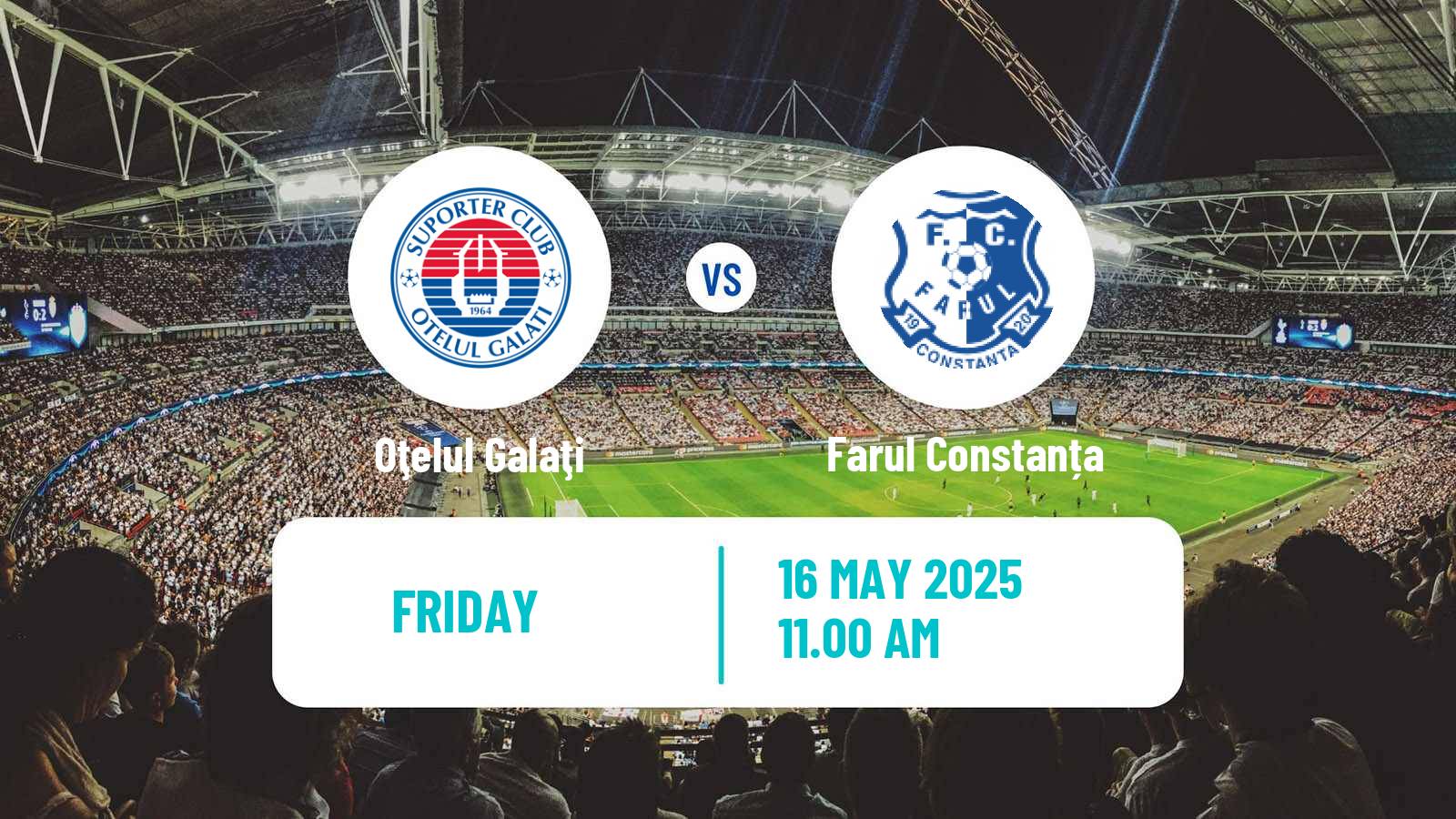 Soccer Romanian Liga 1 Oţelul Galaţi - Farul Constanța
