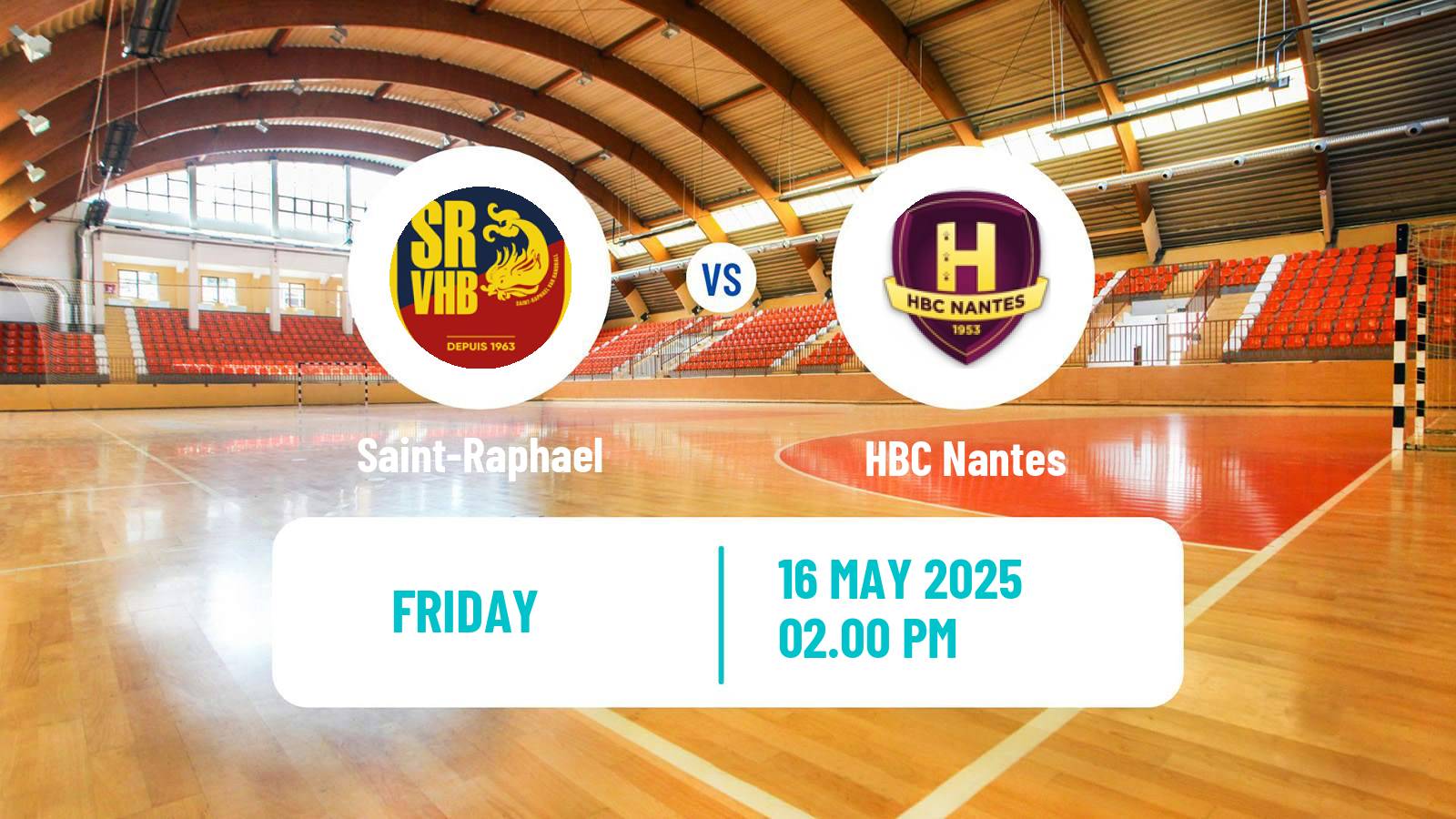 Handball French Starligue Handball Saint-Raphael - HBC Nantes