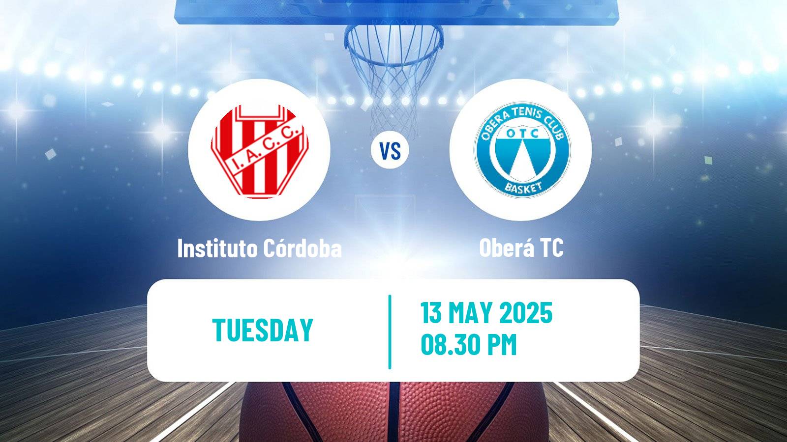 Basketball Argentinian LNB Instituto Córdoba - Oberá TC