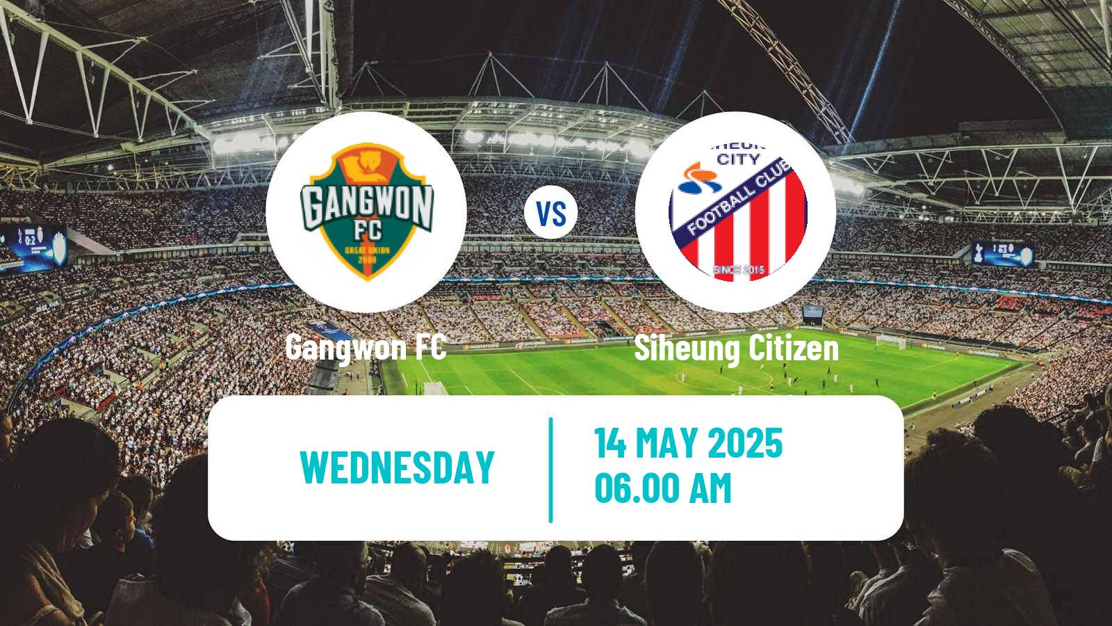 Soccer South Korean Cup Gangwon - Siheung Citizen