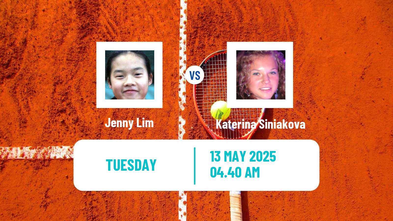 Tennis Paris Challenger Women Jenny Lim - Katerina Siniakova