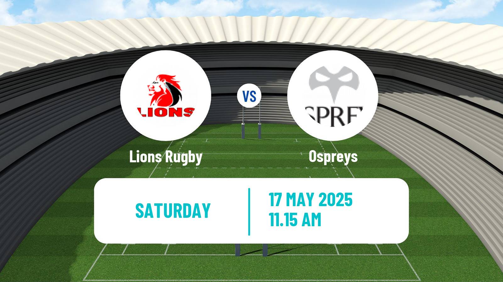 Rugby union United Rugby Championship Lions - Ospreys