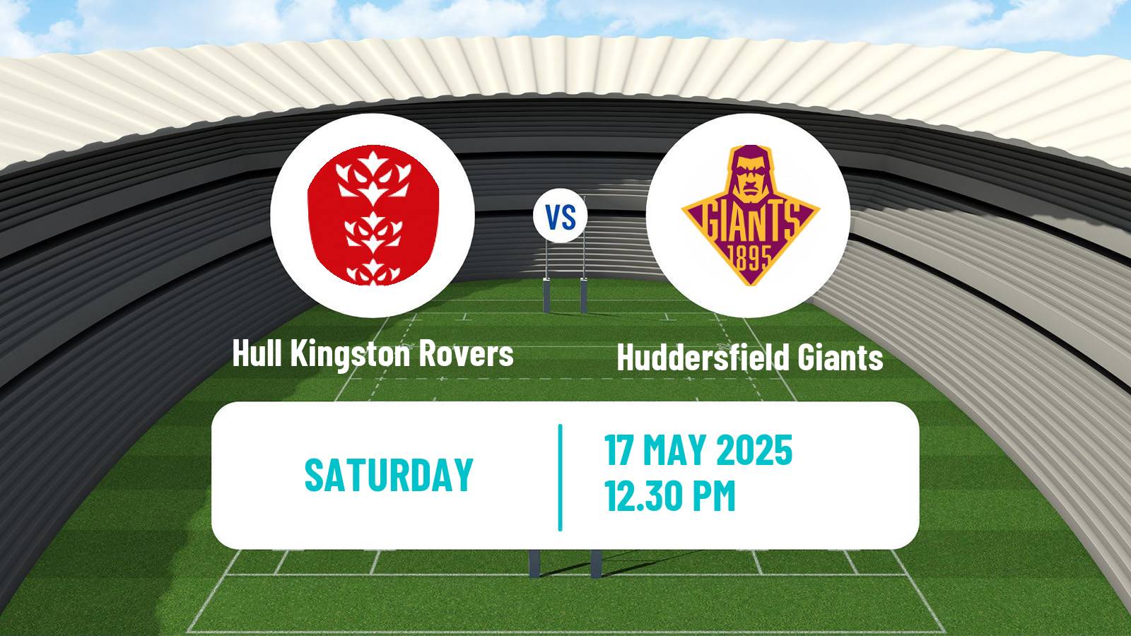 Rugby league Super League Rugby Hull Kingston Rovers - Huddersfield Giants
