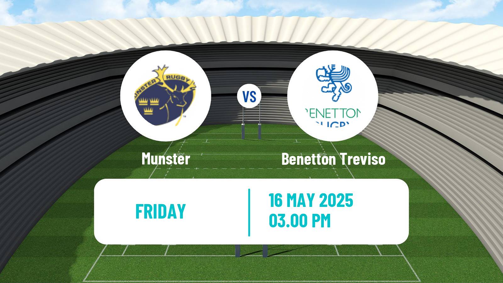 Rugby union United Rugby Championship Munster - Benetton Treviso