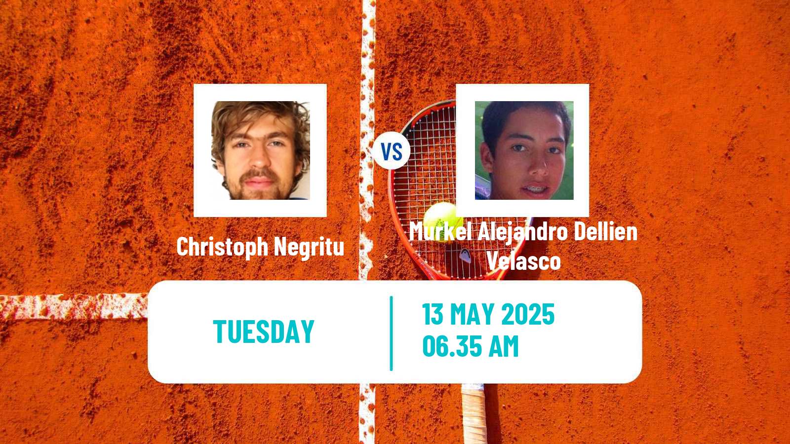 Tennis Tunis Challenger Men Christoph Negritu - Murkel Alejandro Dellien Velasco
