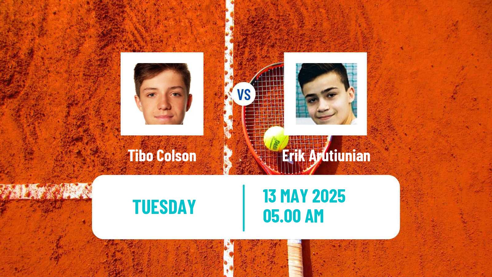 Tennis ITF M25 Tbilisi Men Tibo Colson - Erik Arutiunian