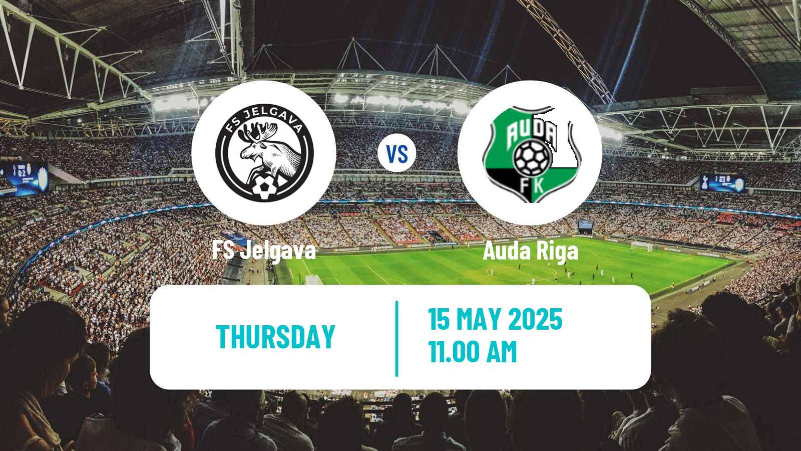 Soccer Latvian Virsliga Jelgava - Auda Riga