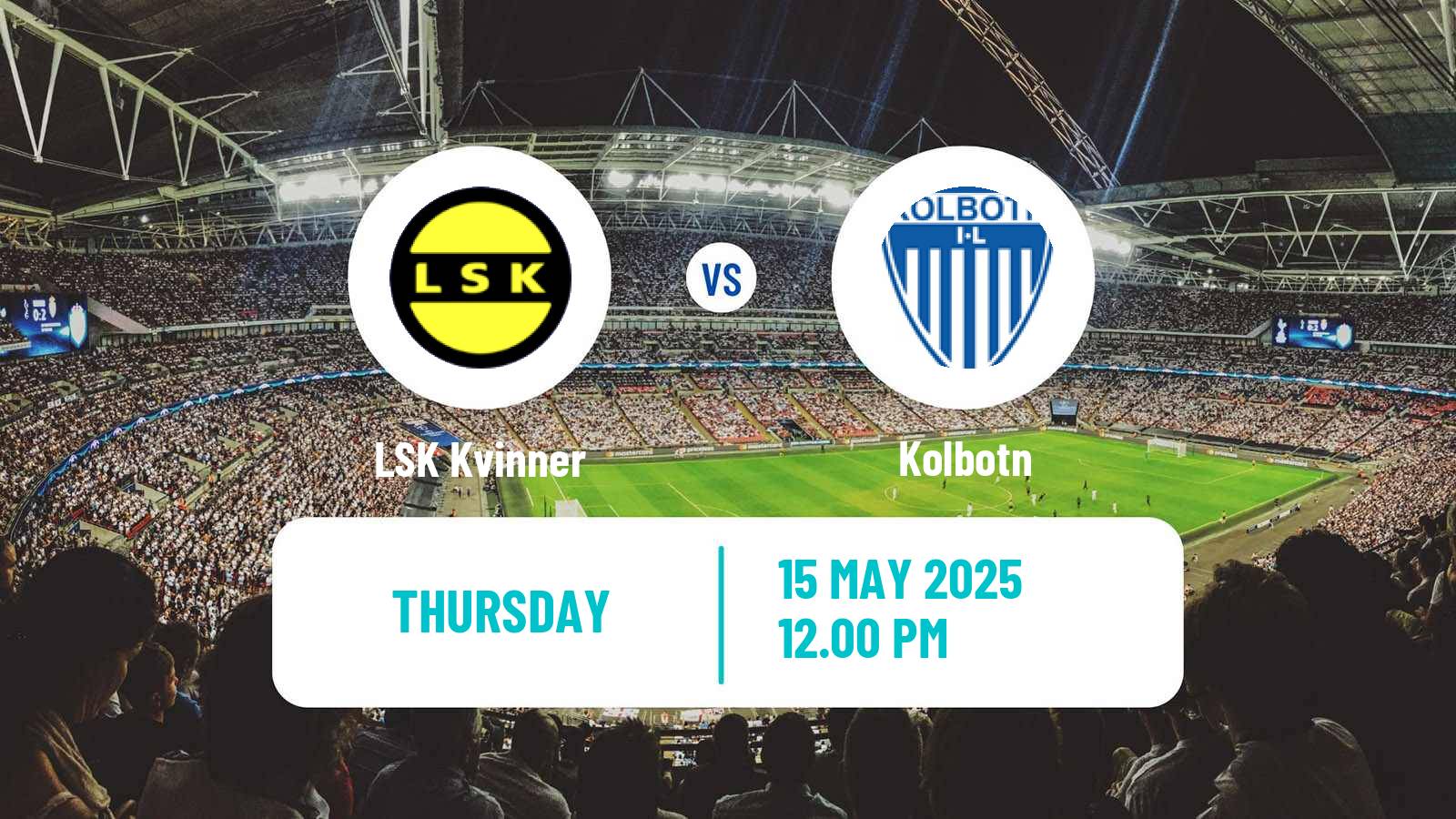 Soccer Norwegian Toppserien Women LSK Kvinner - Kolbotn