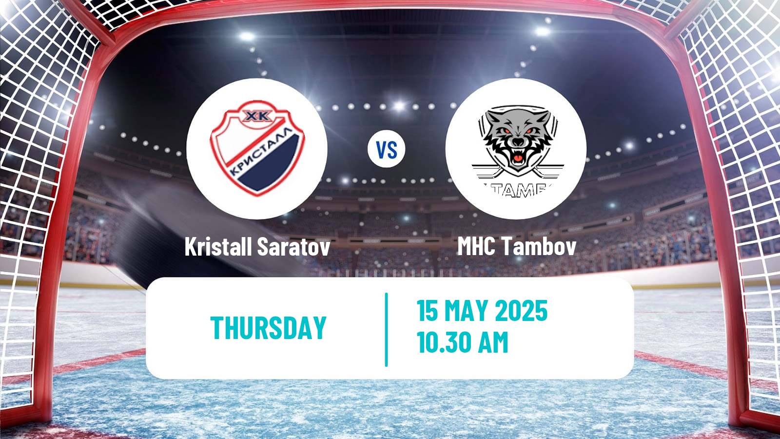 Hockey NMHL Kristall Saratov - Tambov