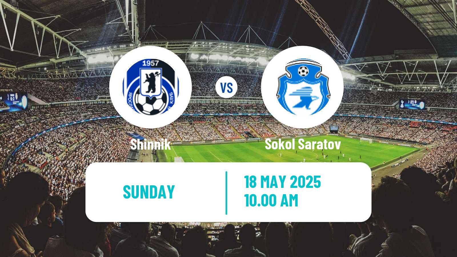 Soccer Russian FNL Shinnik - Sokol Saratov