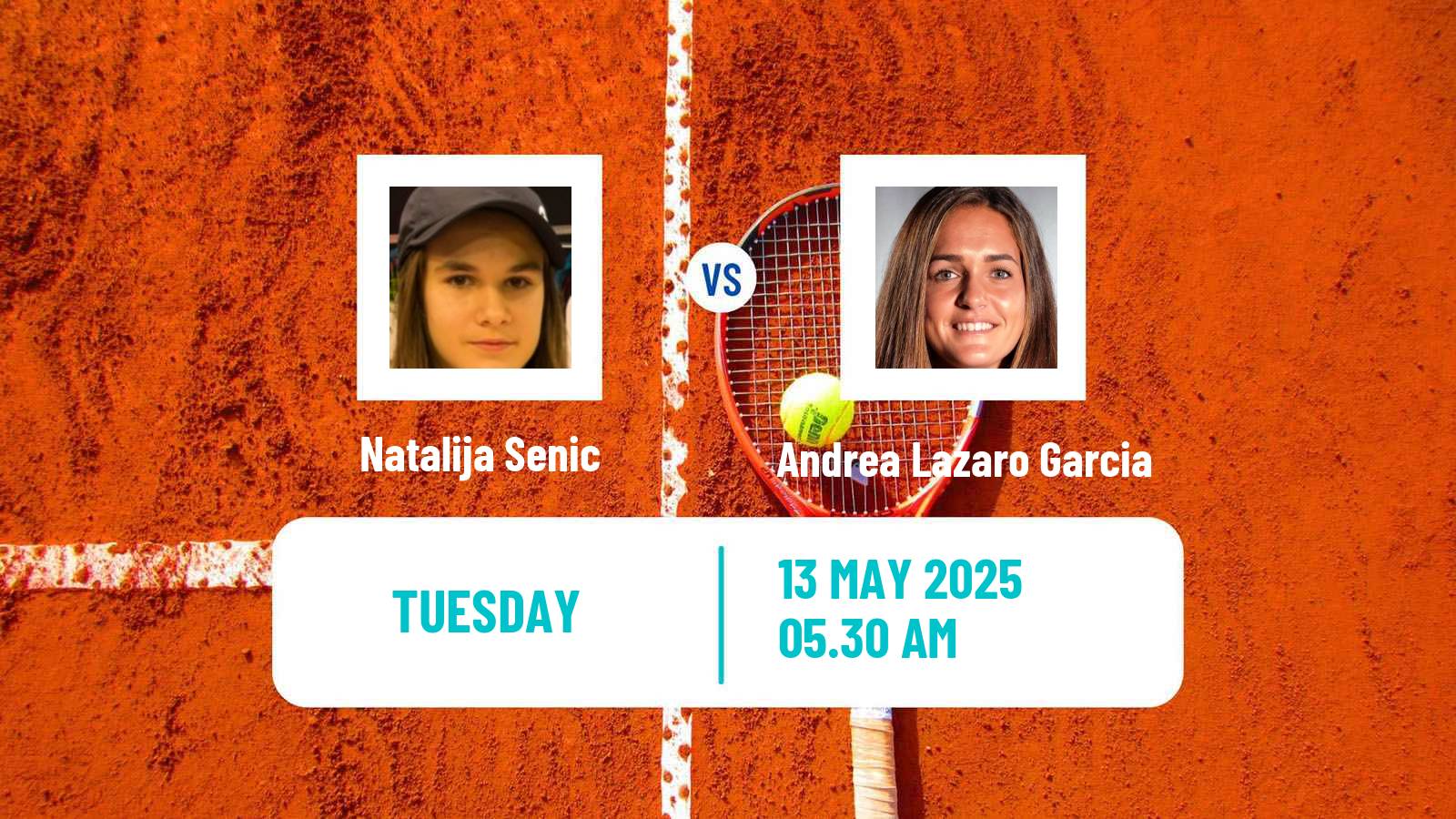 Tennis ITF W75 Zagreb Women Natalija Senic - Andrea Lazaro Garcia