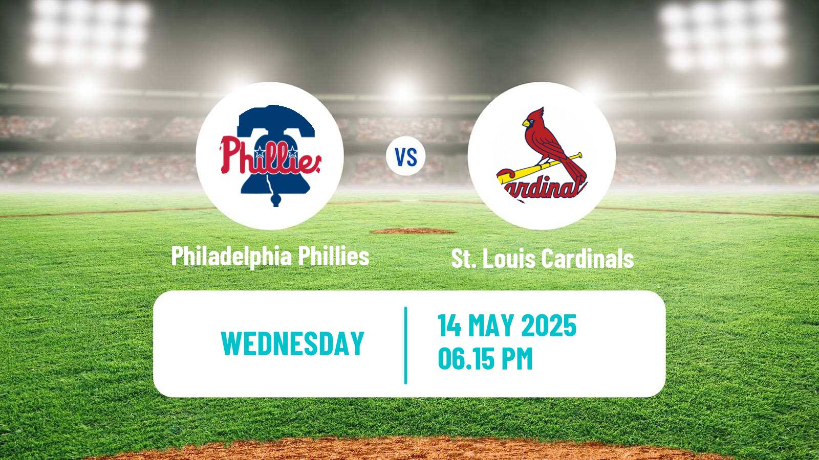 Baseball MLB Philadelphia Phillies - St. Louis Cardinals
