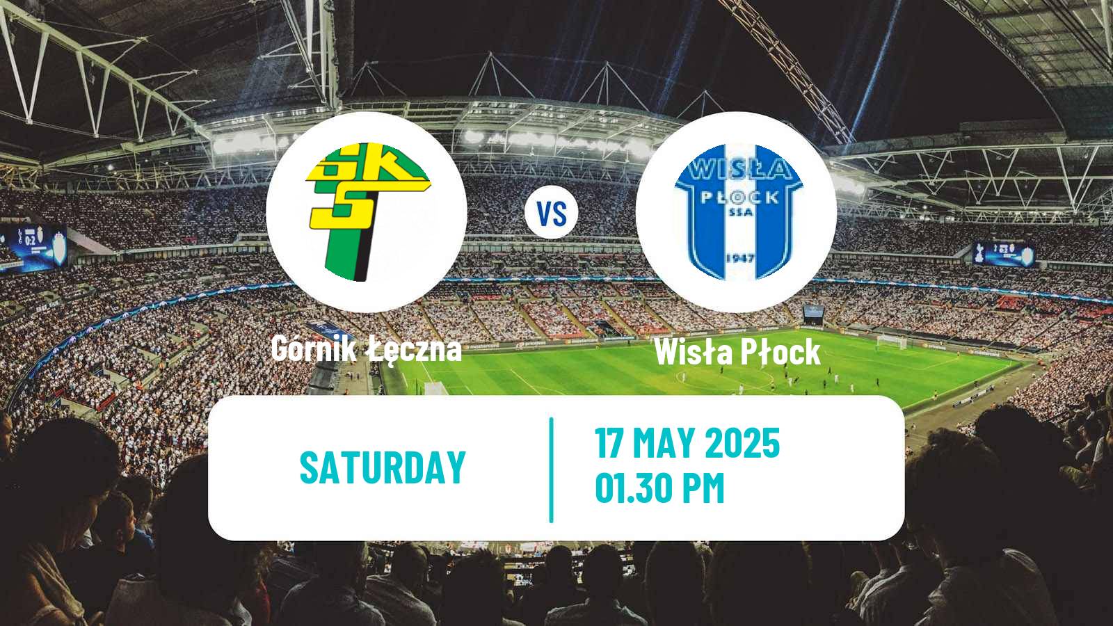 Soccer Polish Division 1 Górnik Łęczna - Wisła Płock