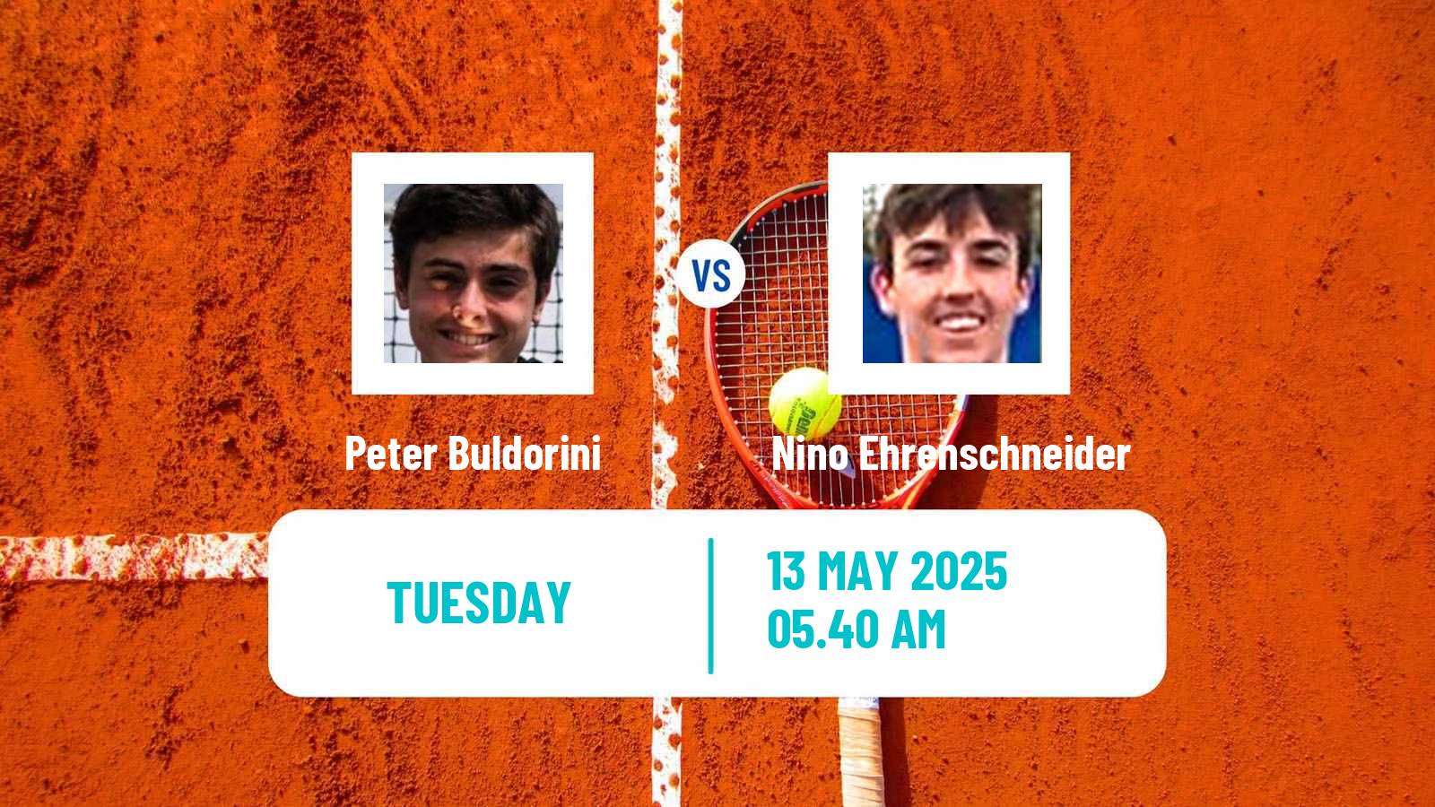 Tennis ITF M15 Monastir 19 Men Peter Buldorini - Nino Ehrenschneider