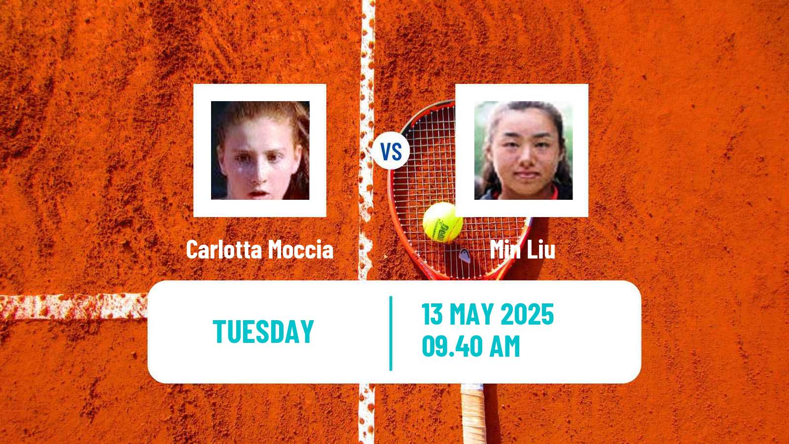 Tennis ITF W15 Monzon Women Carlotta Moccia - Min Liu