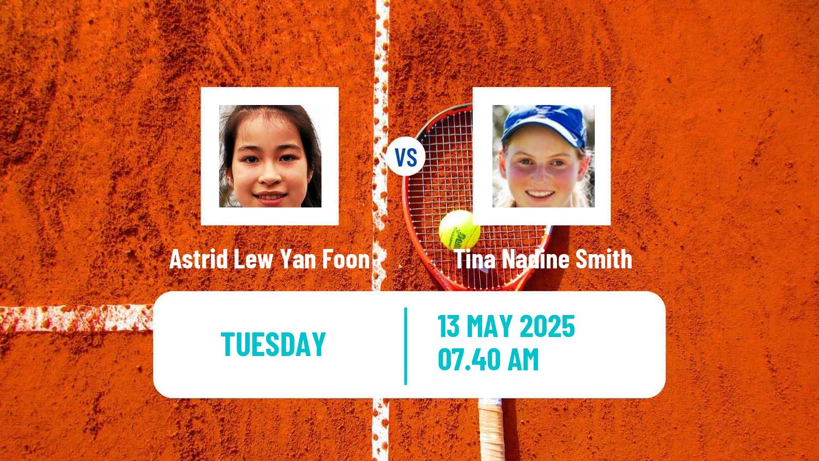 Tennis ITF W35 Bastad Women Astrid Lew Yan Foon - Tina Nadine Smith