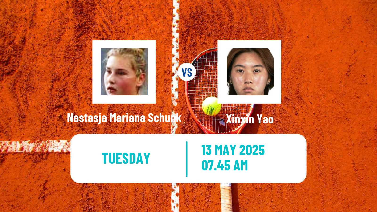 Tennis ITF W75 Trnava 3 Women Nastasja Mariana Schunk - Xinxin Yao