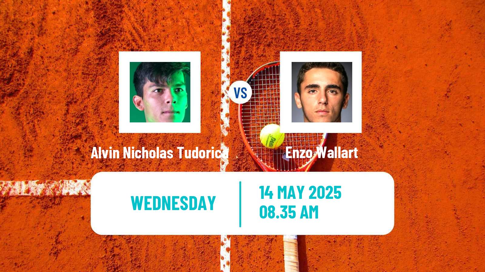 Tennis ITF M15 Monastir 19 Men Alvin Nicholas Tudorica - Enzo Wallart