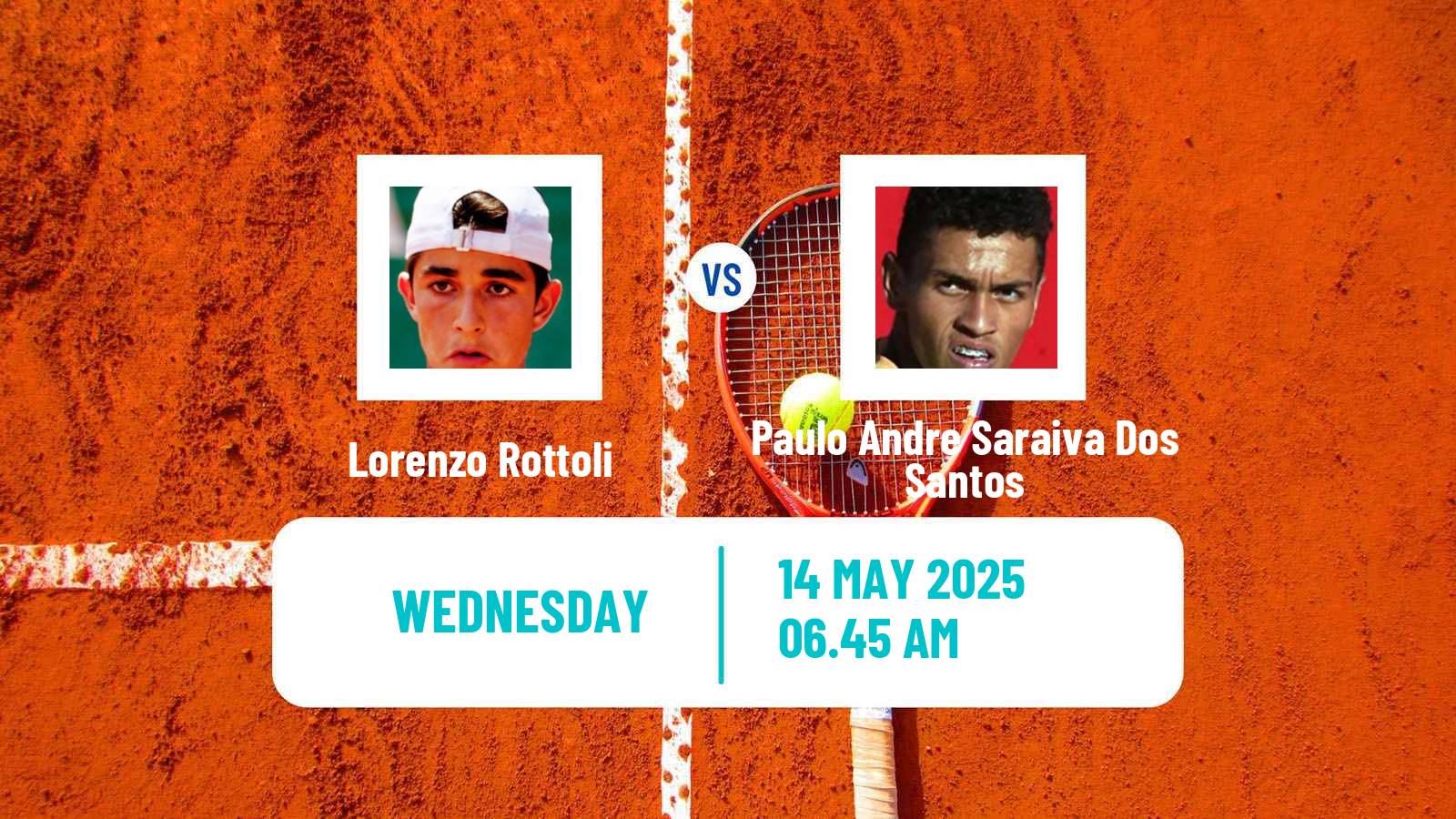 Tennis ITF M15 Monastir 19 Men Lorenzo Rottoli - Paulo Andre Saraiva Dos Santos