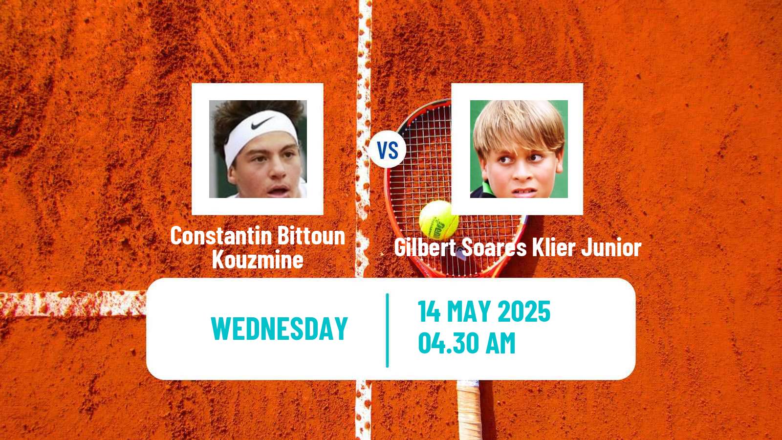 Tennis ITF M15 Monastir 19 Men Constantin Bittoun Kouzmine - Gilbert Soares Klier Junior