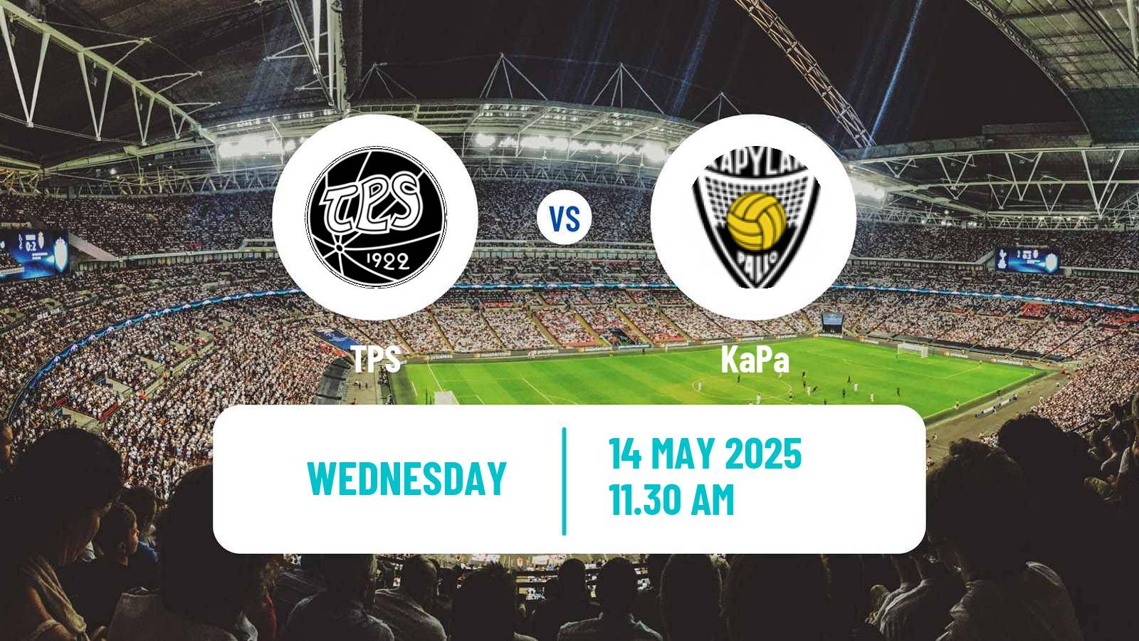 Soccer Finnish Ykkosliiga TPS - KaPa