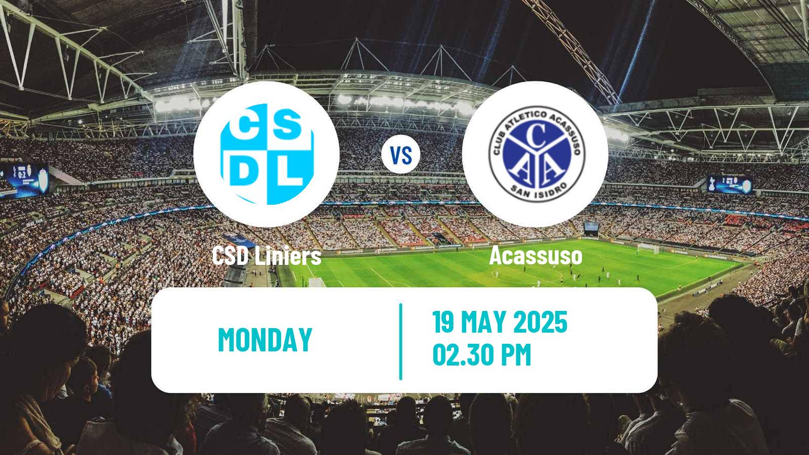 Soccer Argentinian Primera B Liniers - Acassuso