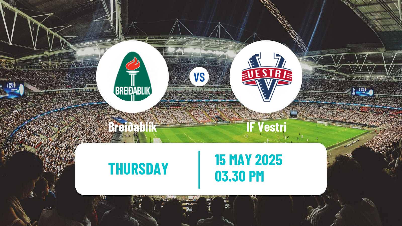 Soccer Icelandic Cup Breiðablik - Vestri