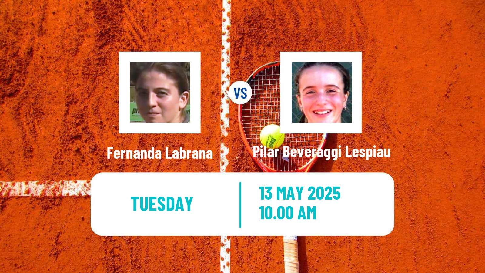Tennis ITF W15 Trelew Women Fernanda Labrana - Pilar Beveraggi Lespiau