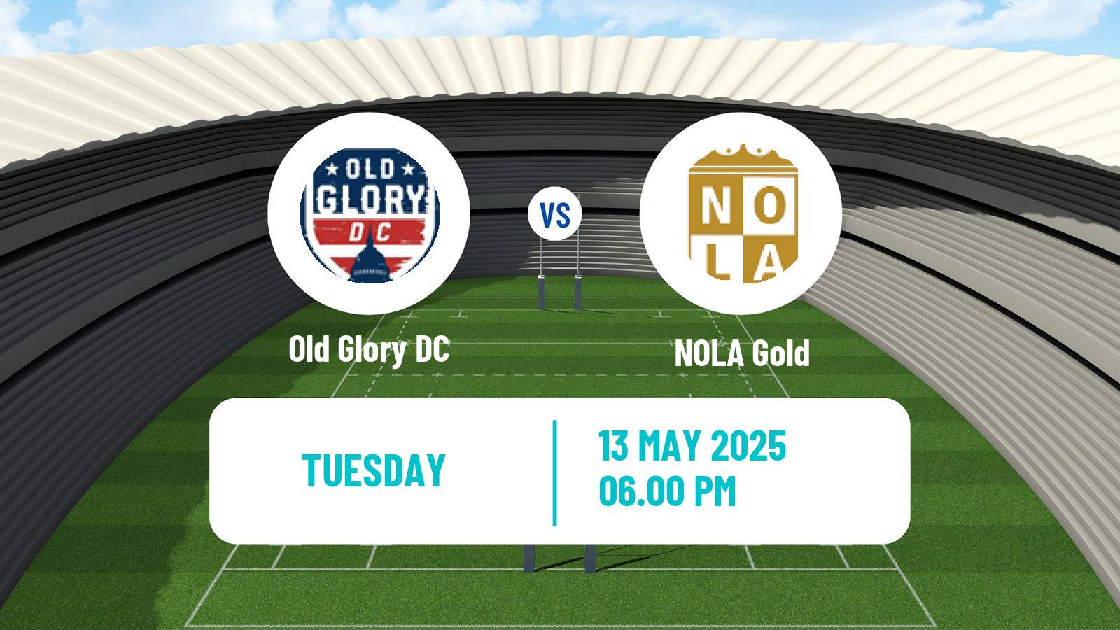 Rugby union USA Major League Rugby Old Glory DC - NOLA Gold