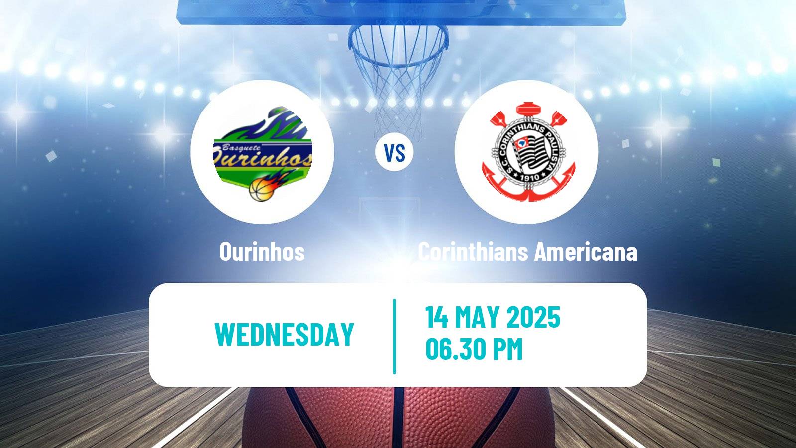Basketball Brazilian LBF Women Ourinhos - Corinthians Americana