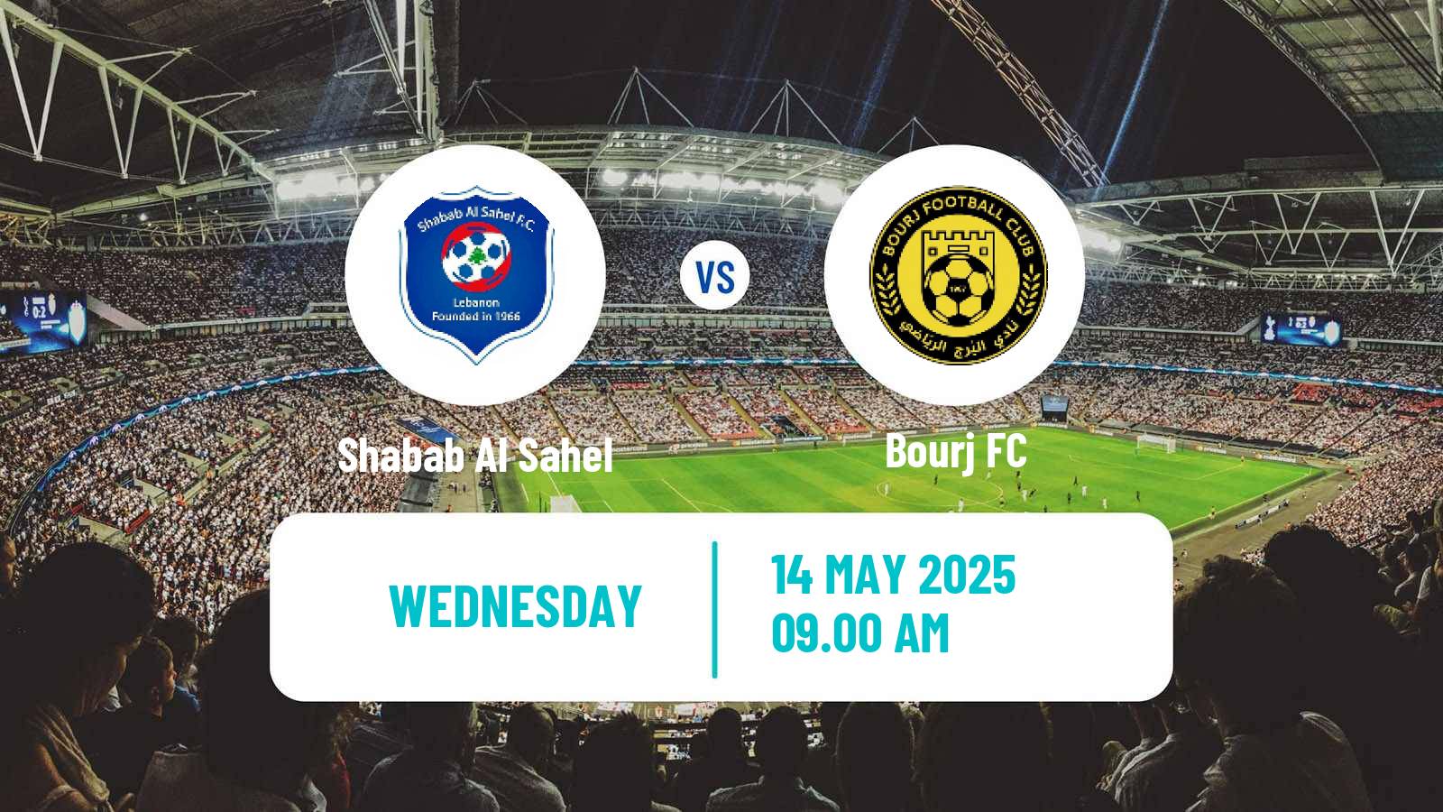 Soccer Lebanese Premier League Shabab Al Sahel - Bourj